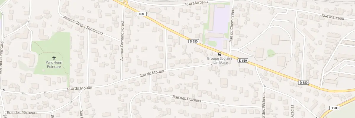 Plan du 14 Rue du Moulin à Palaiseau