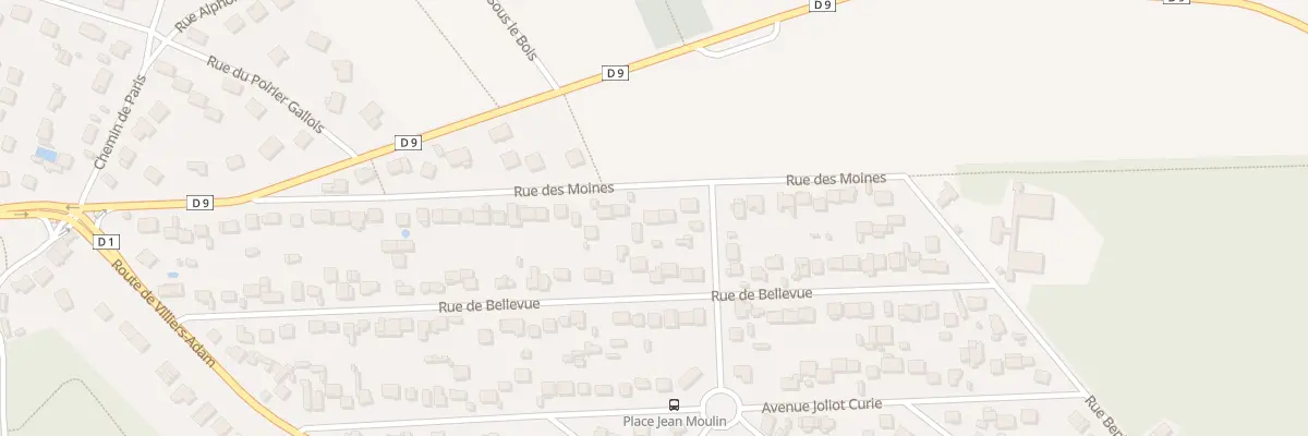 Plan du 48 Rue des Moines à Mériel