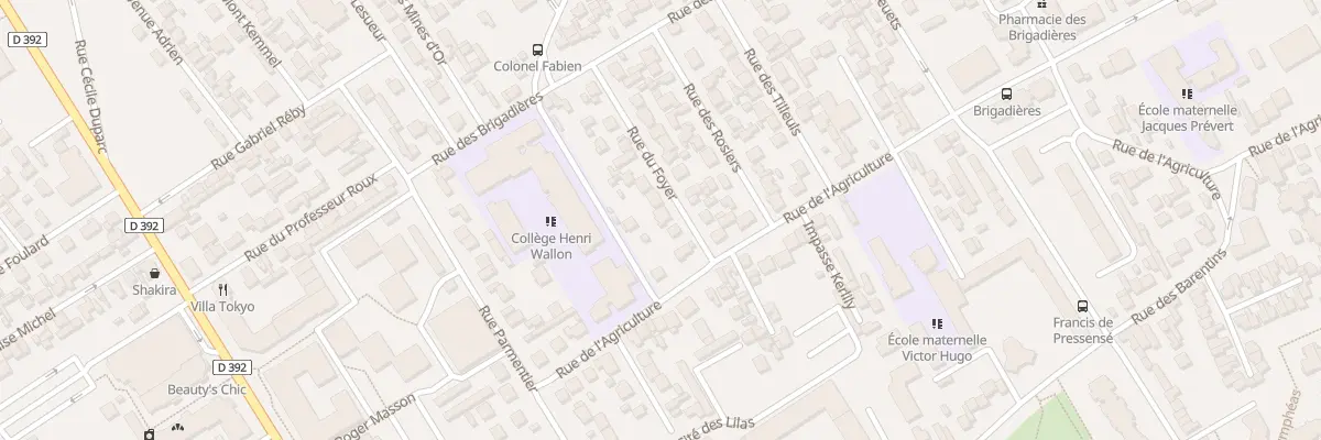 Plan du 5 Rue du Foyer à Bezons