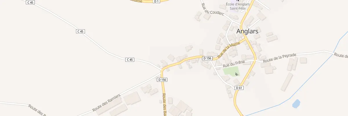 Plan du 5012 Anglars à Anglars-Saint-Félix