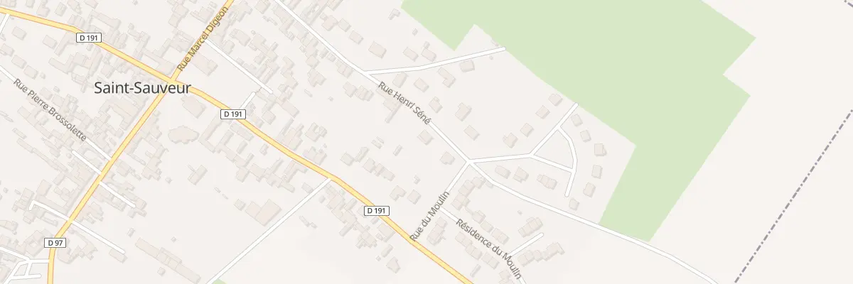 Plan du 390 Rue Henri Sené à Saint-Sauveur