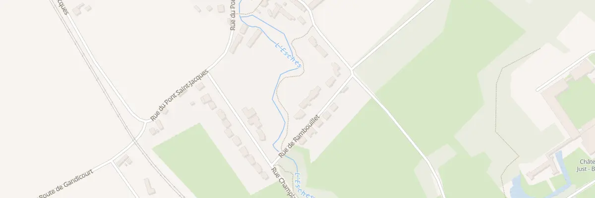 Plan du 2B Rue de Rambouillet à Belle-Église