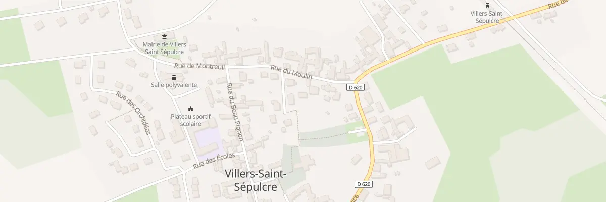 Plan du 5 Rue du Moulin à Villers-Saint-Sépulcre