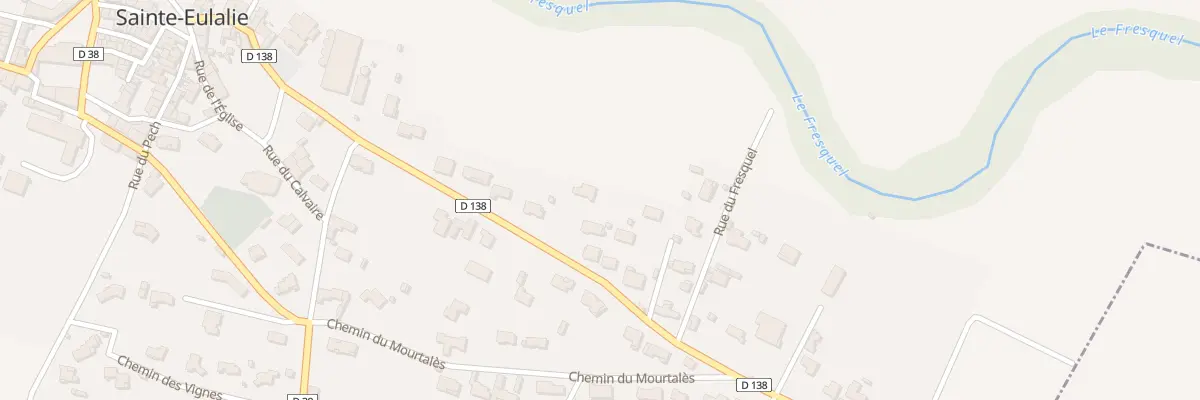 Plan du 15 Rte de Villesèquelande à Sainte-Eulalie
