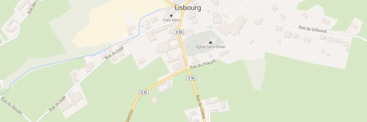 Plan du 4 Rue de Verchin à Lisbourg
