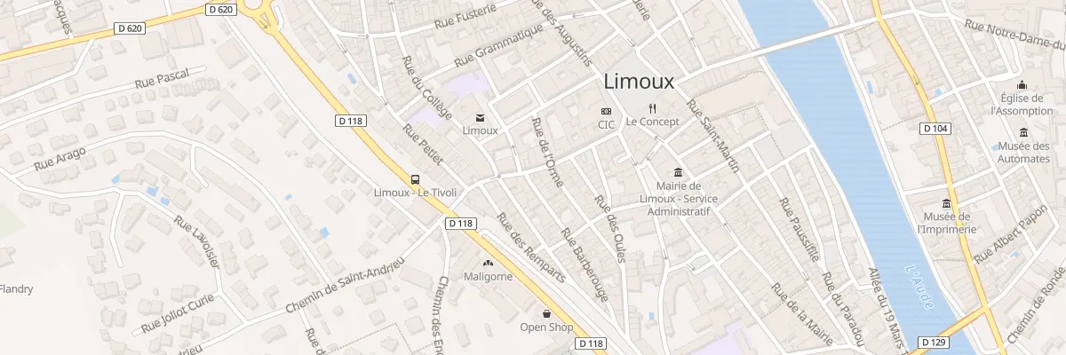 Plan du 25 Rue de la Goutine à Limoux