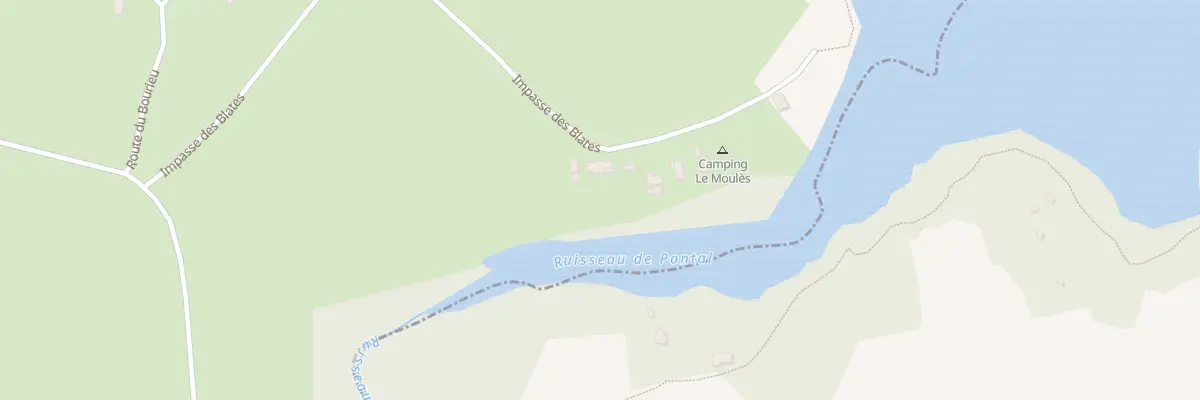 Plan du 6105 Les Blates à Saint-Gérons