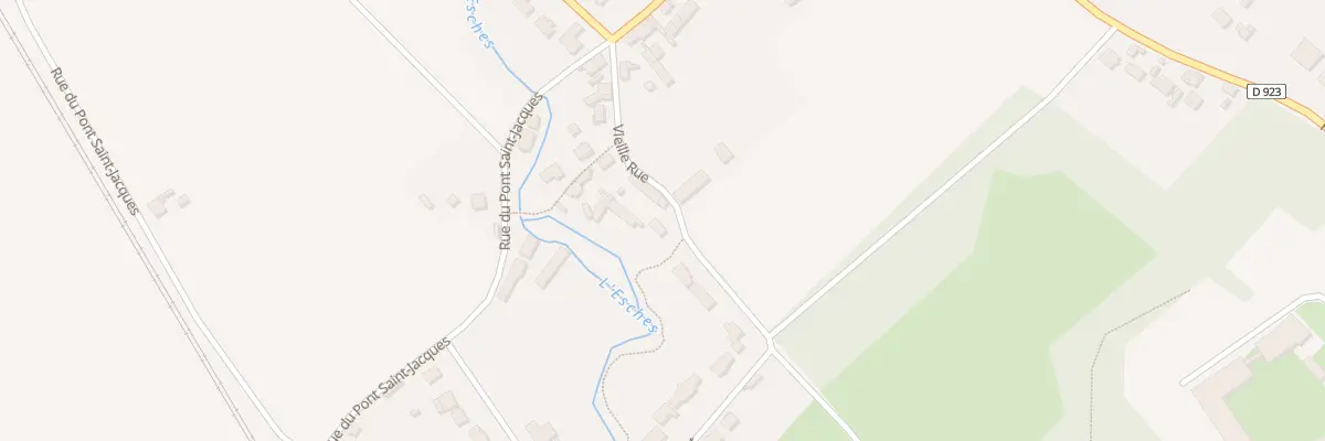 Plan du 11 Vc Vieille Rue à Belle-Église