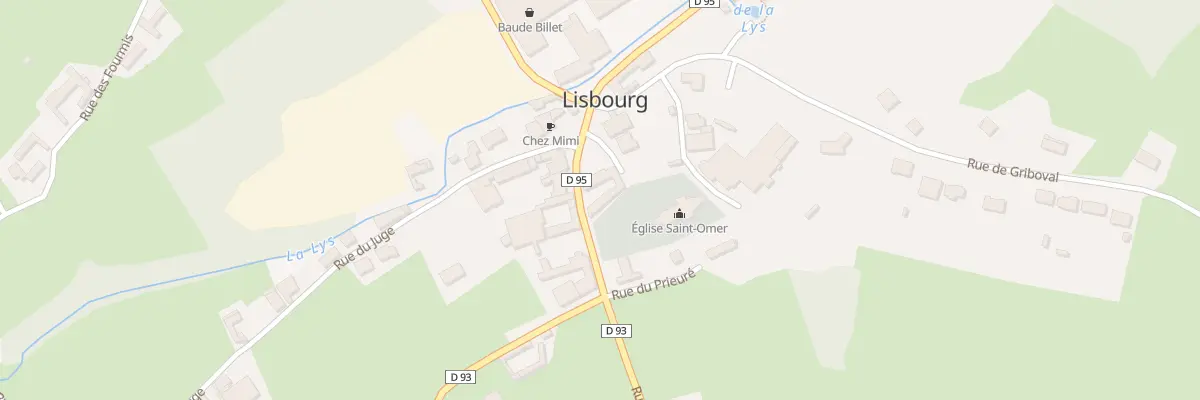 Plan du 14 Vc La Place à Lisbourg