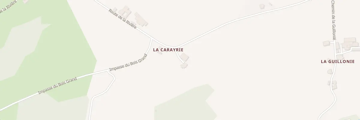 Plan du 5380 La Carayrie à Mirandol-Bourgnounac
