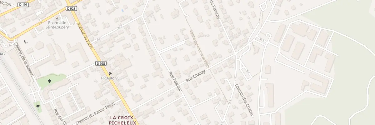 Plan du 23 Rue Pasteur à Bessancourt