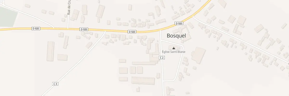 Plan du 1 Rue de Conty à Bosquel