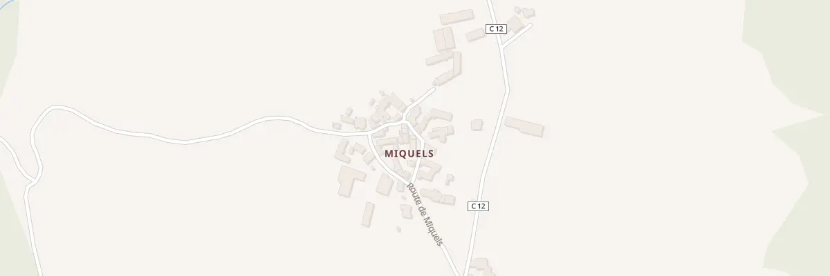 Plan du 5332A Miquels à Rieupeyroux
