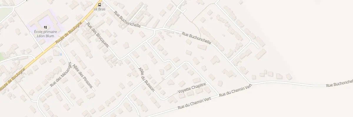 Plan du 8 Rue de la Clef des Champs à Saint-Martin-lez-Tatinghem