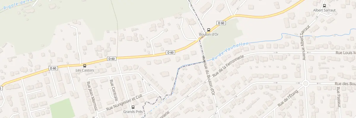 Plan du 56B Gr Grande Rue 8 Mai 1945 à Vauhallan