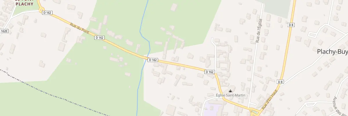Plan du 10C Rue Andre Dodart à Plachy-Buyon