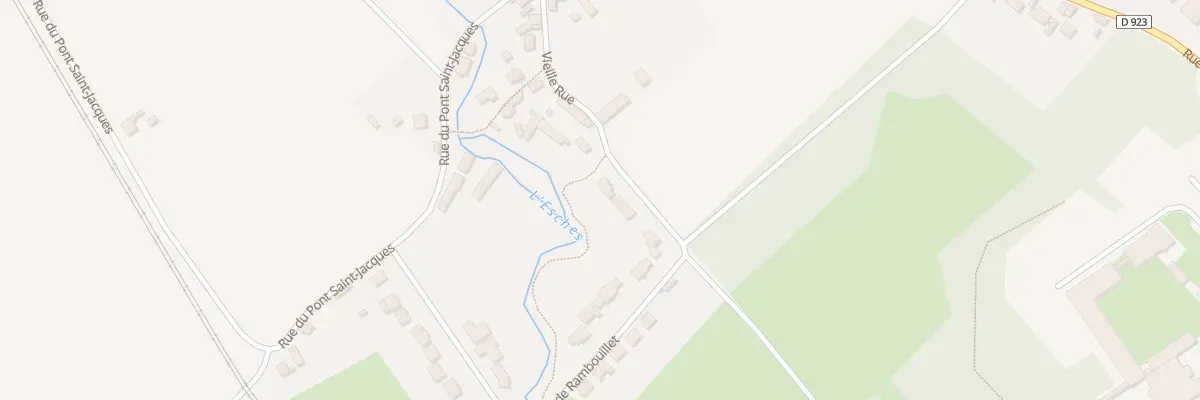 Plan du 13 Vc Vieille Rue à Belle-Église