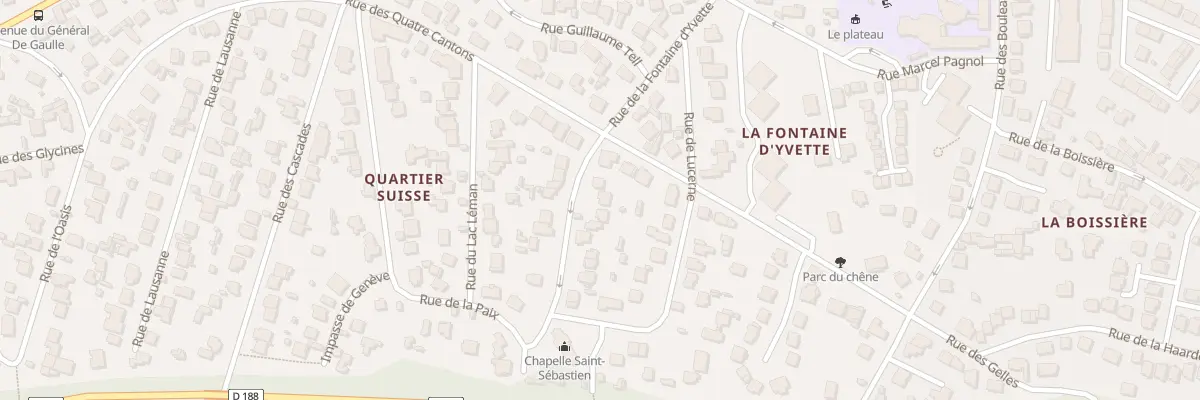Plan du 23 Rue de la Fontaine d’Yvette à Villebon-sur-Yvette