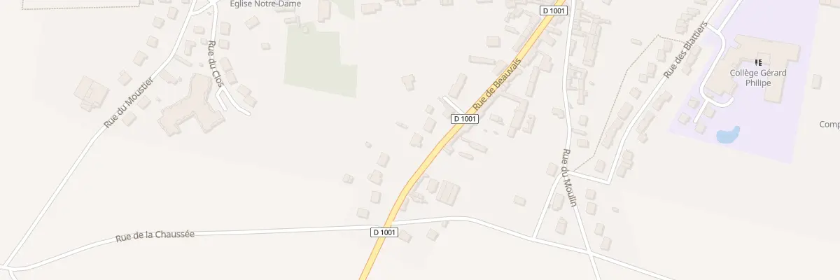 Plan du 58 Rue de Beauvais à Froissy