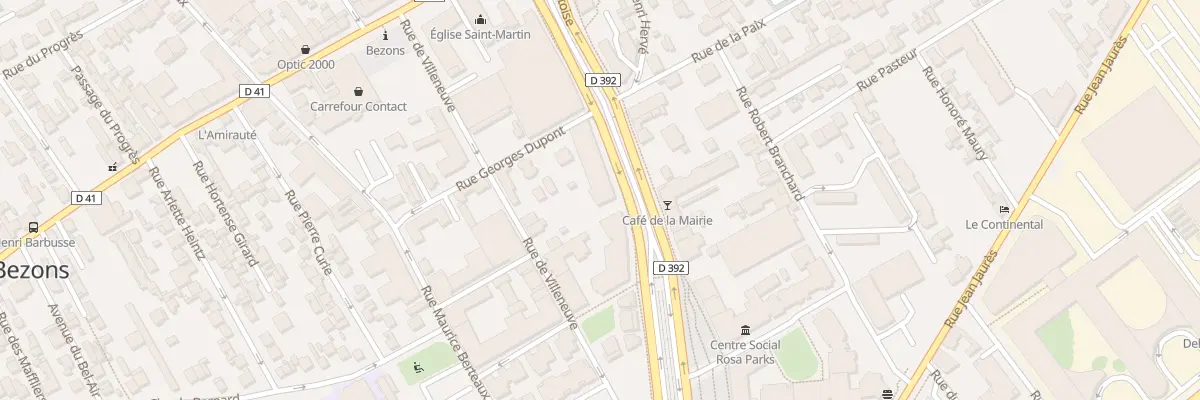 Plan du 51 Rue de Pontoise à Bezons