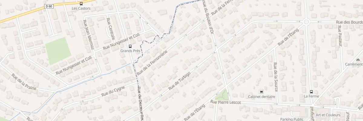 Plan du 34B Rue de Turbigo à Igny