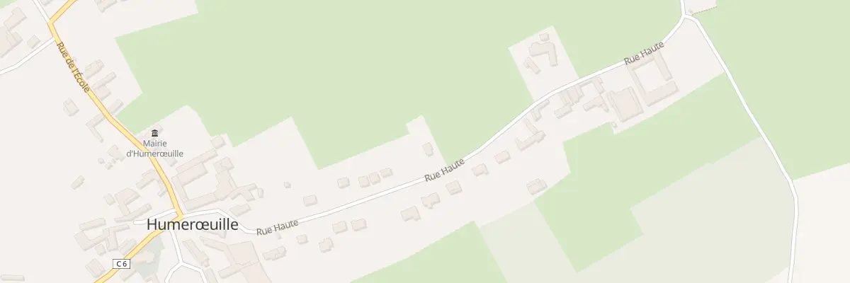 Plan du 13 Rue Haute à Humerœuille