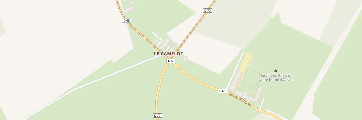 Plan du 11 Rte d’Orsan à Maisonnais