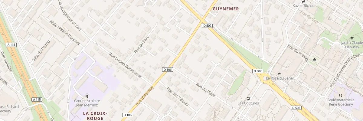 Plan du 63 Rue d’Herblay à Taverny