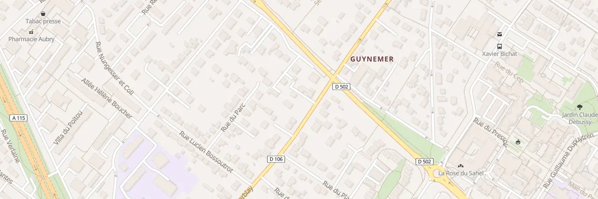Plan du 64 Rue d’Herblay à Taverny