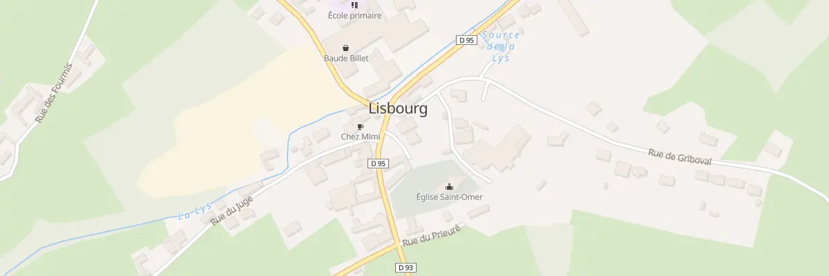 Plan du 16 Vc La Place à Lisbourg