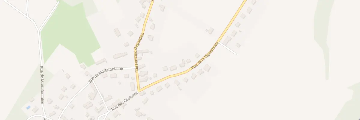 Plan du 125 Rue de la Vigneronde à Novillers