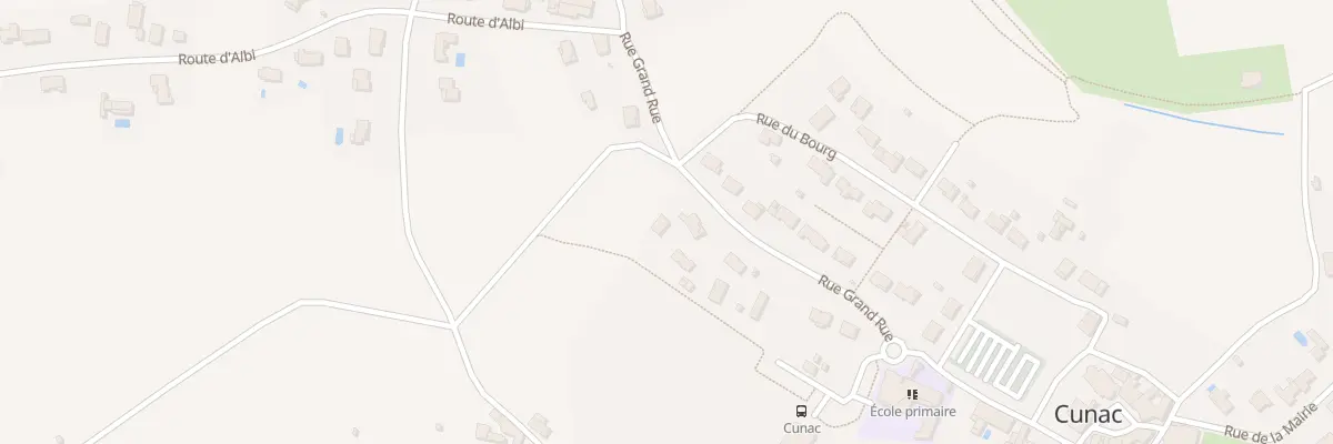 Plan du 53 Rue Grand Rue à Cunac