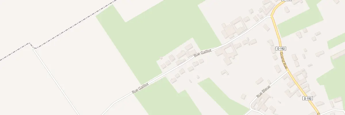 Plan du 14 Rue Gaillot à Bellinghem
