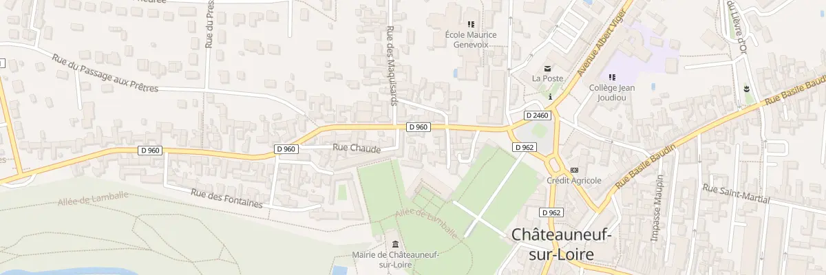 Plan du 35 Rue Bonne Dame à Châteauneuf-sur-Loire