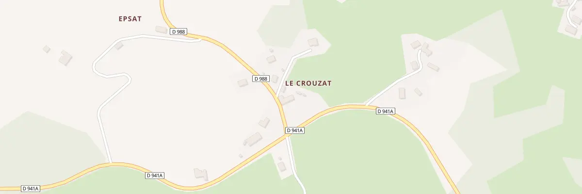 Plan du 6 Le Crouzat à Saint-Alpinien