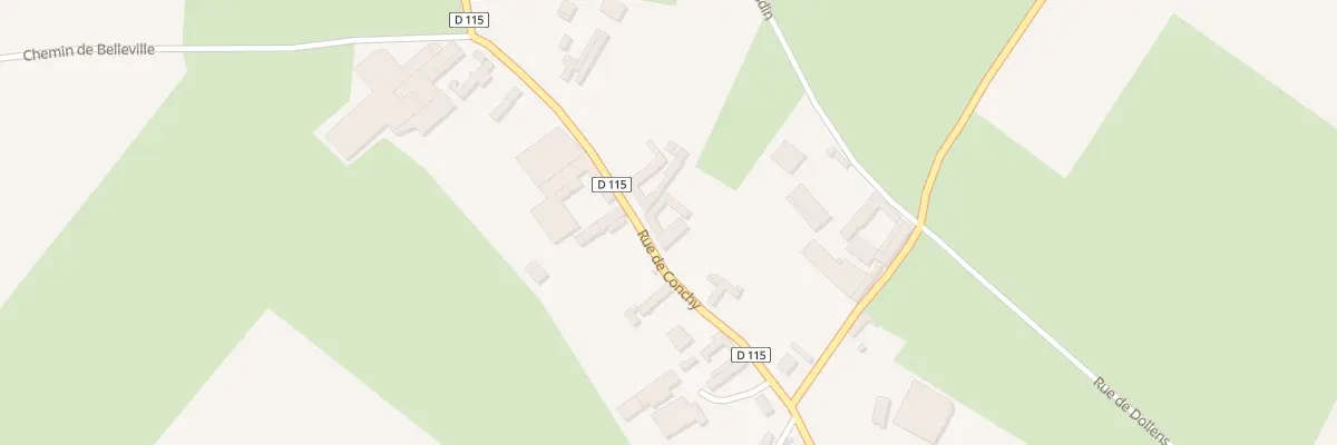 Plan du 19 Rue de Conchy à Vacquerie-le-Boucq