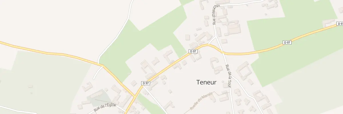 Plan du 4 Rue de Tilly à Teneur