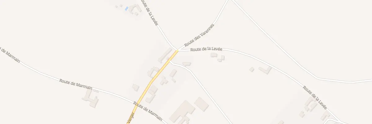 Plan du 1 Rte du Verger à Sigloy