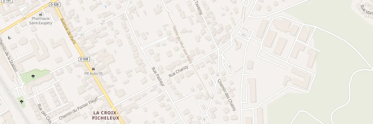 Plan du 12 Rue de Chanzy à Bessancourt