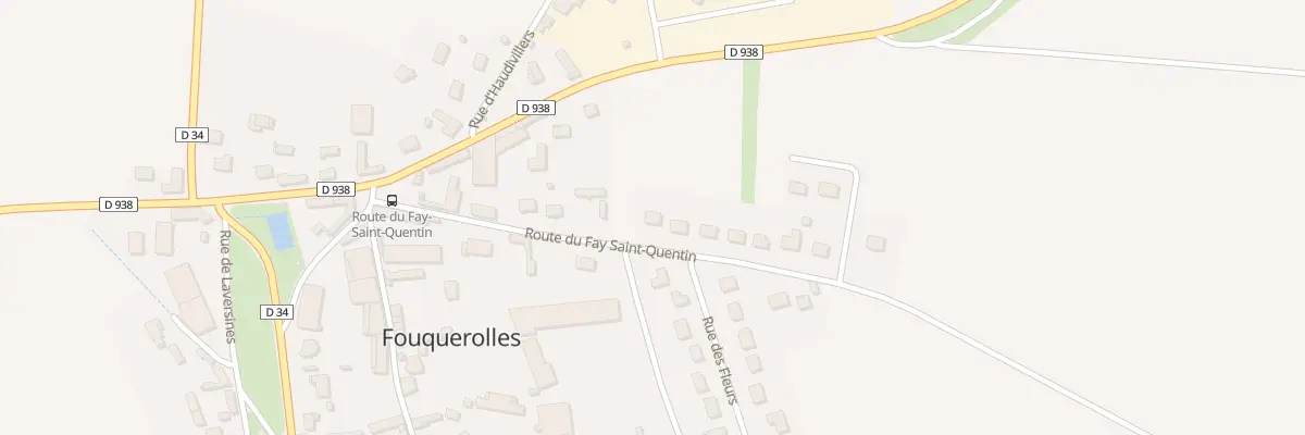 Plan du 9 Rue du Fay Saint-Quentin à Fouquerolles