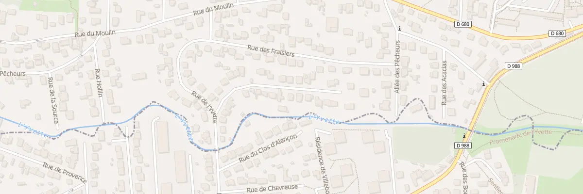 Plan du 22 Rue des Peupliers à Palaiseau