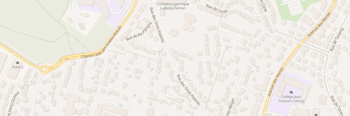 Plan du 34 Rue des Onze Arpents à Franconville
