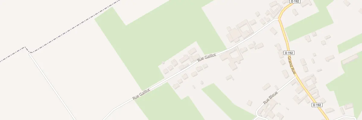 Plan du 12B Rue Gaillot à Bellinghem