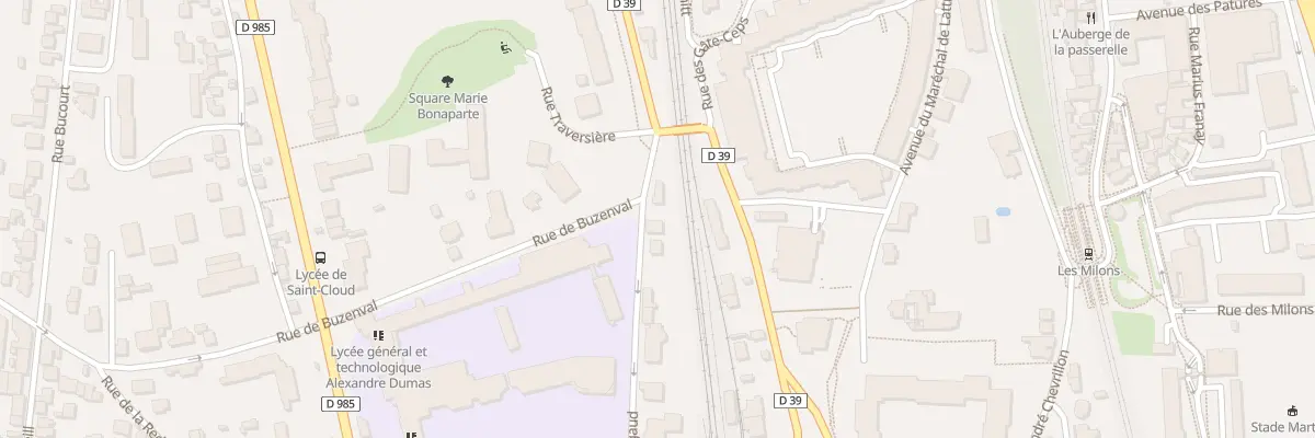 Plan du 36B Rue Armengaud à Saint-Cloud