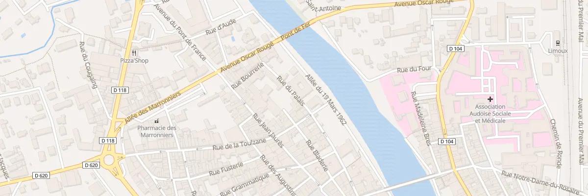 Plan du 47 Rue du Palais à Limoux