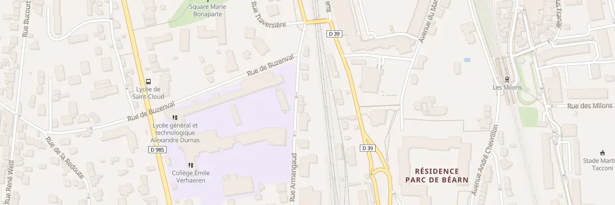 Plan du 34 Rue Armengaud à Saint-Cloud