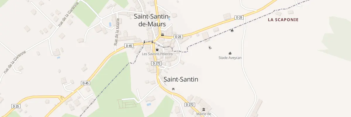 Plan du 3 Rue du Fort à Saint-Santin