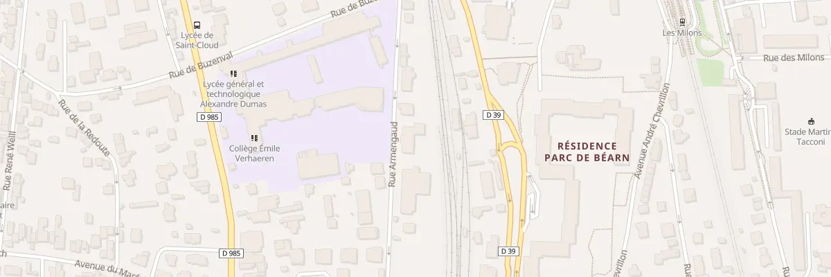 Plan du 30 Rue Armengaud à Saint-Cloud