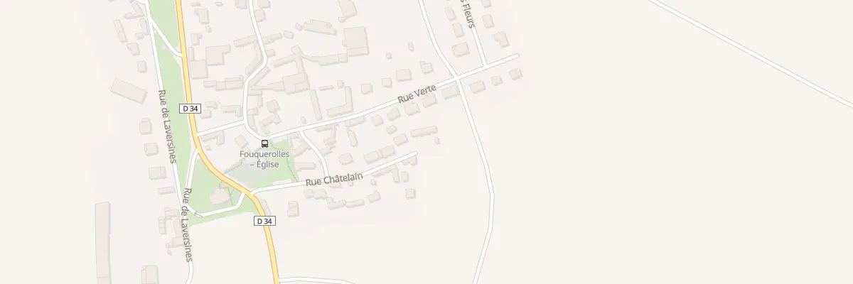 Plan du 16 Rue Châtelain à Fouquerolles