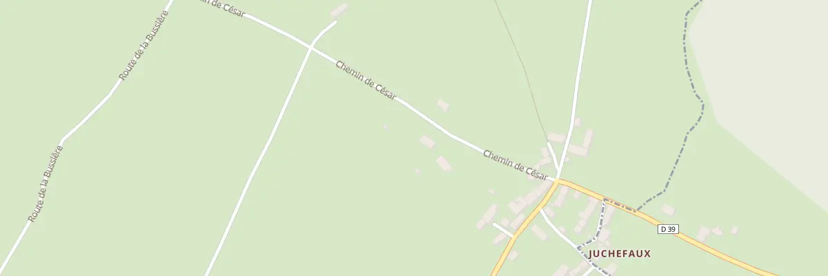 Plan du 231 Che de César à Saint-Maixant